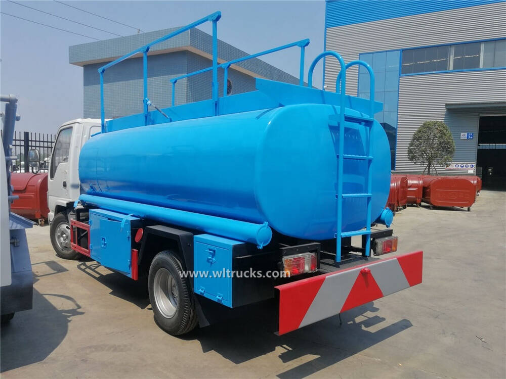 Isuzu nhr 5000L Fuel oil Dispenser Truck