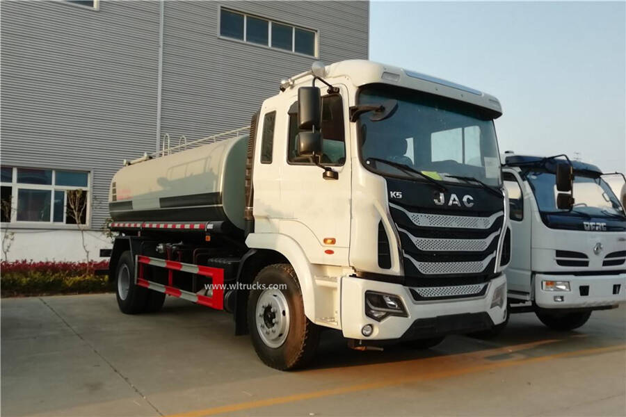 JAC 15000 liters fuel tank truck