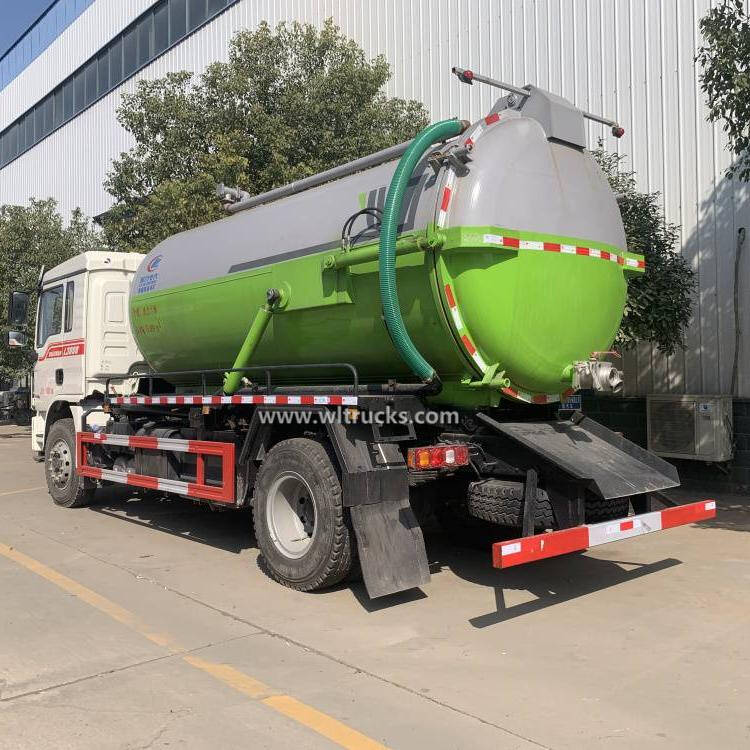 Shacman 15000 liters sewage suction truck