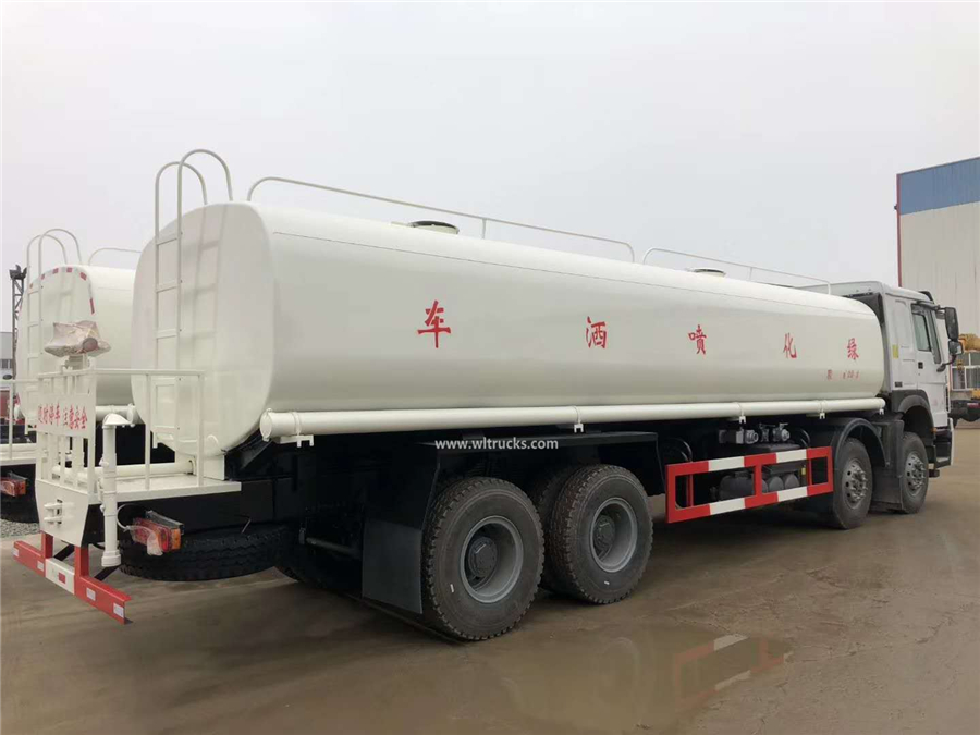 Sinotruk Howo 25 ton water tanker truck