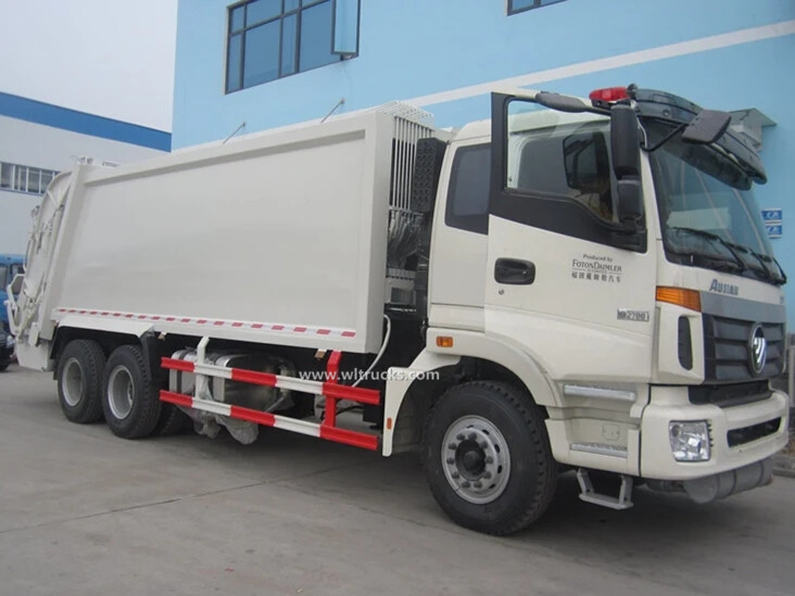 10 tyre Foton Auman 18 cubic meters compactor waste collection truck