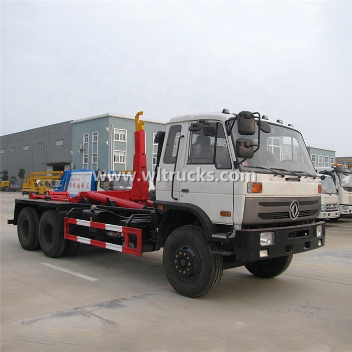 10 wheel DFAC 18cbm hook arm truck