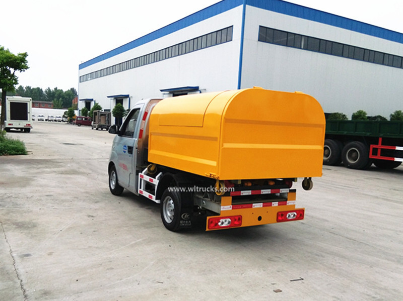 4 tyre Chery Karry 3000L hydraulic garbage truck