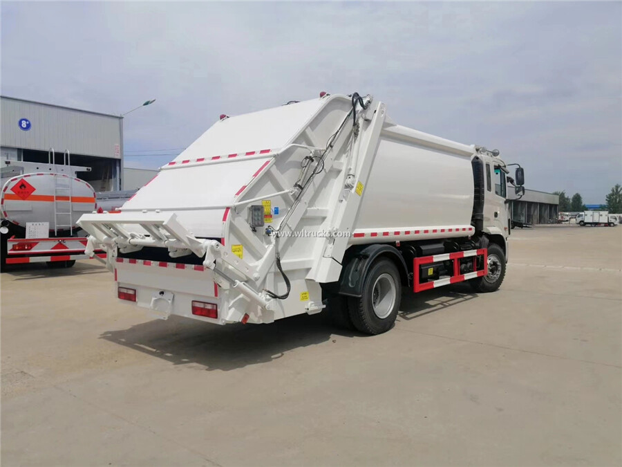 6 tire JAC 10-12cbm compactor waste removal truck
