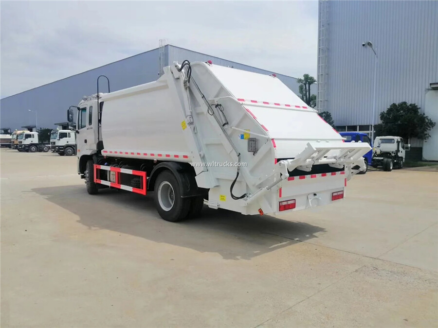 6 tire JAC 10-12m3 compactor rubbish removal truck