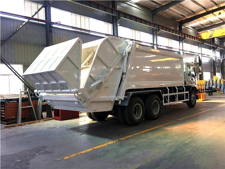 6x4 ISUZU FVZ 20m3 compactor refuse collection truck