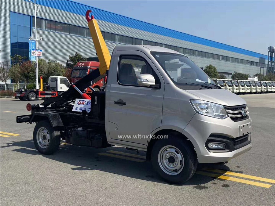 Changan 3cbm detachable garbage truck