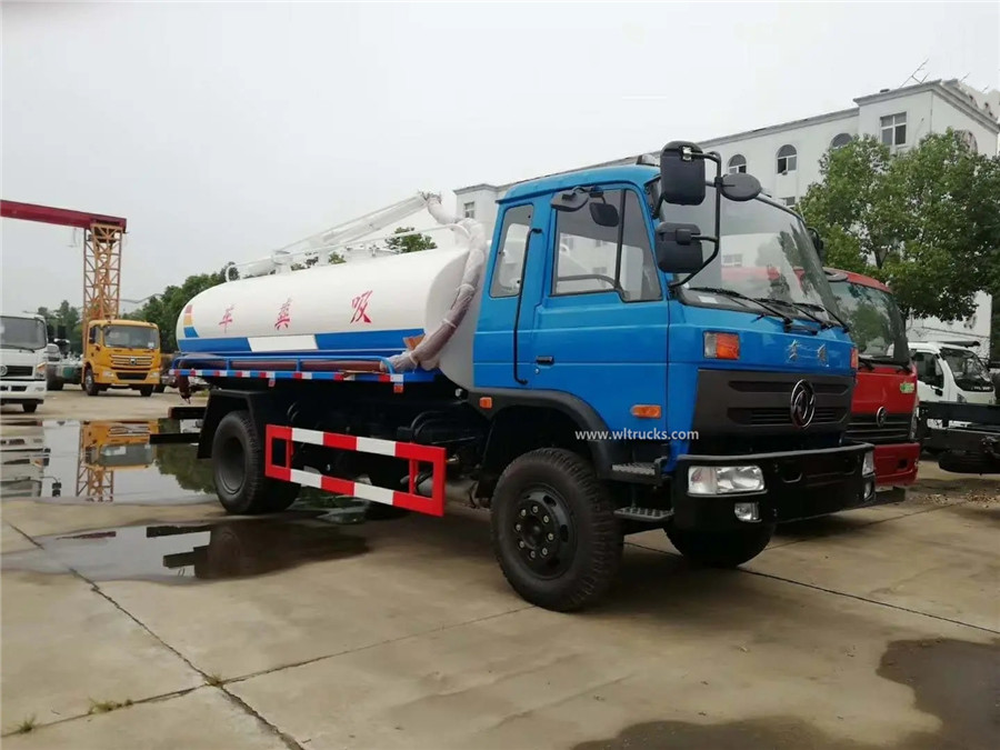 DFAC 12000 liters toilet succar truck