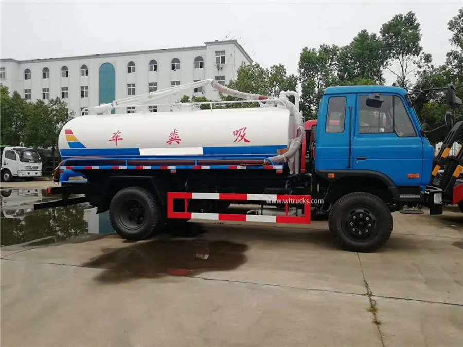 DFAC 12000L vacuum septic tank truck