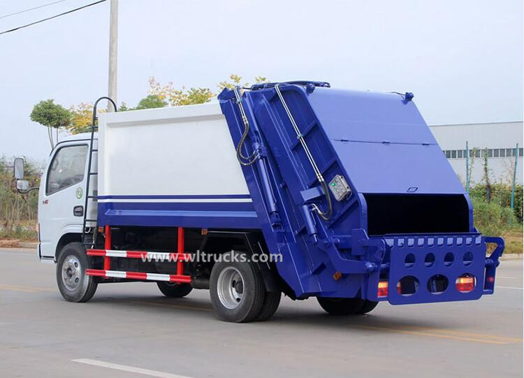DFAC 5000L rubbish compactor truck
