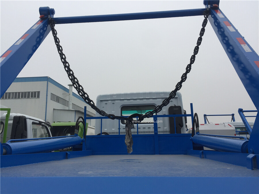 DFAC D9 Duolika 8000L-10000L swing arm container truck