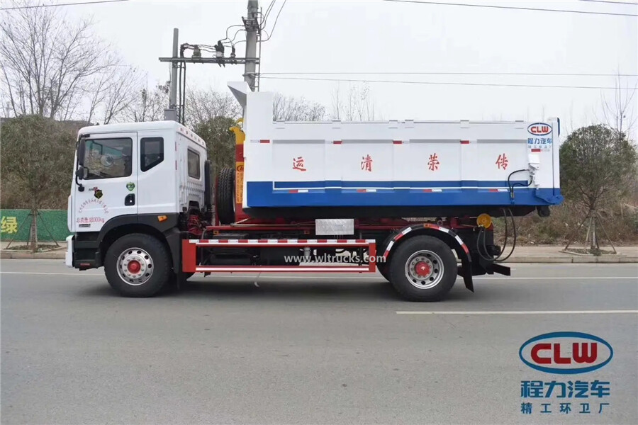 Dongfeng 12 ton Construction waste transport truck