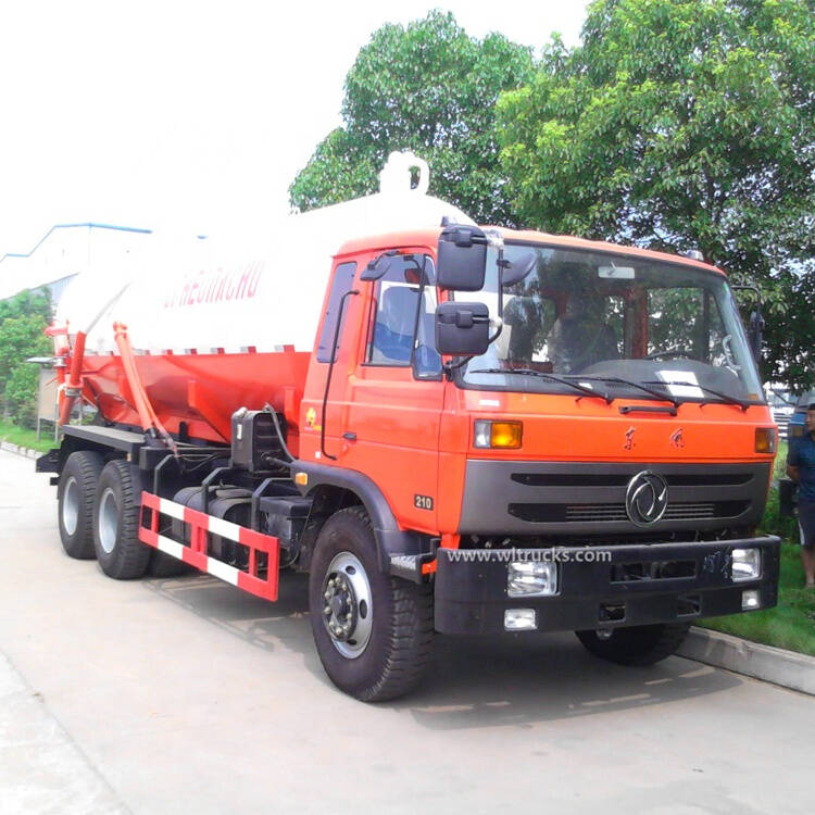 Dongfeng 18cbm sand vacuum truck