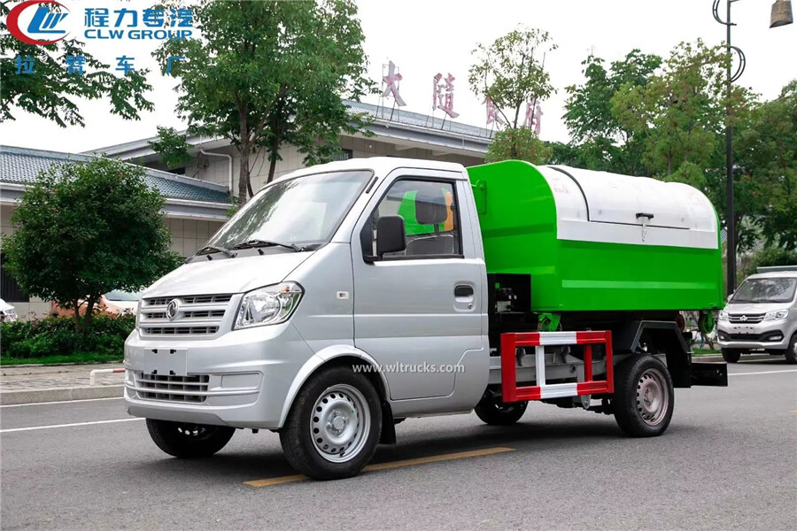 Dongfeng 2 tons capacity garbage trucks