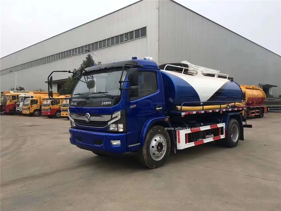 Dongfeng 8000 liters toilet disposal truck
