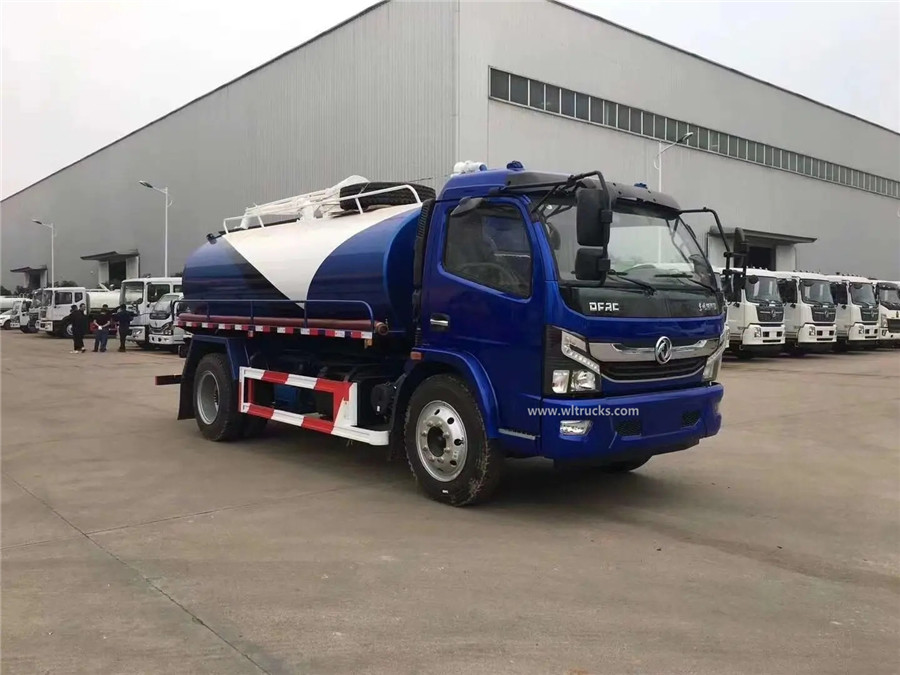 Dongfeng 8000 liters toilet vacuum truck