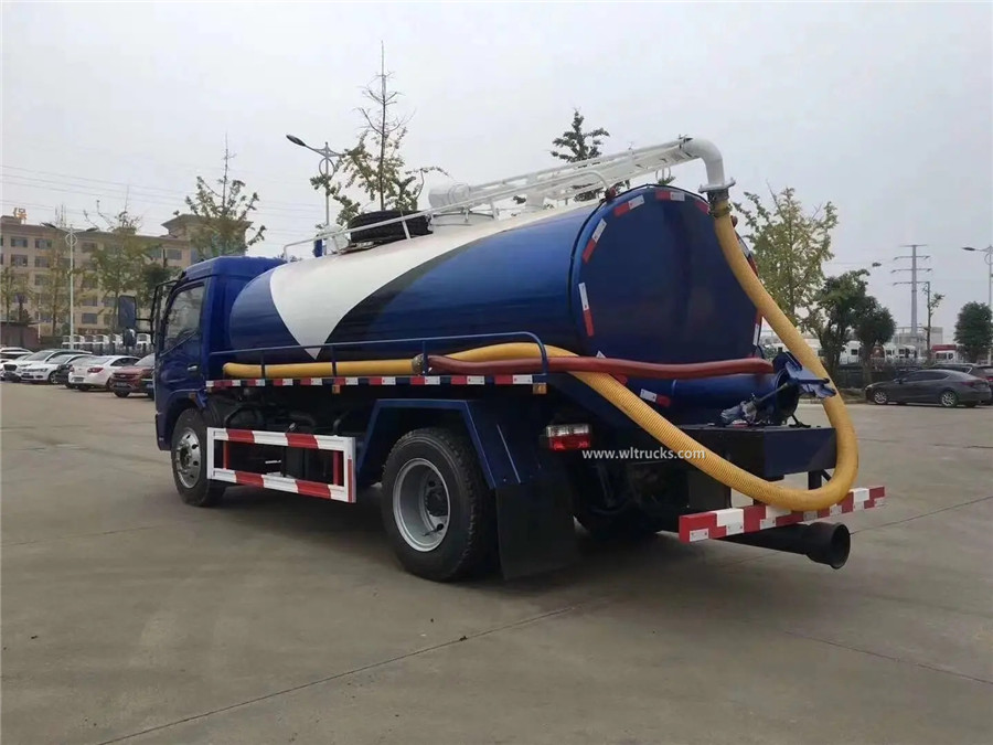 Dongfeng 8cbm toilet cleaner truck