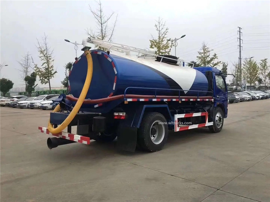 Dongfeng 8m3 toilet sucker trucks