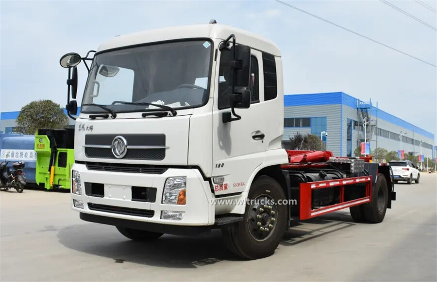 Dongfeng Kinrun 10-12 cbm roff off garbage truck