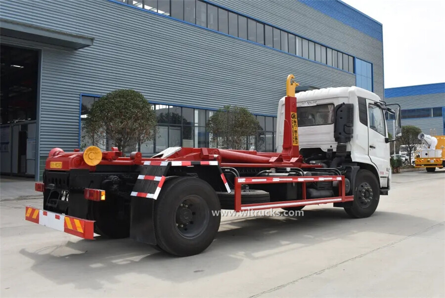 Dongfeng Kinrun 10-12 ton detachable bulk container garbage truck