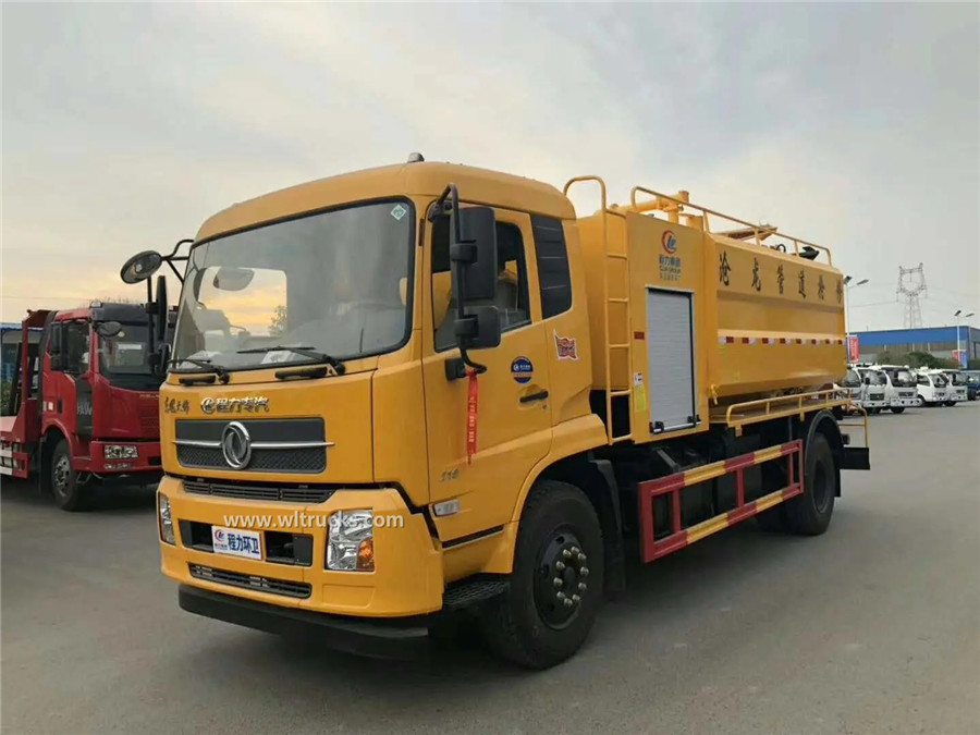 Dongfeng Kinrun 12cbm sewage vacuum jetting truck
