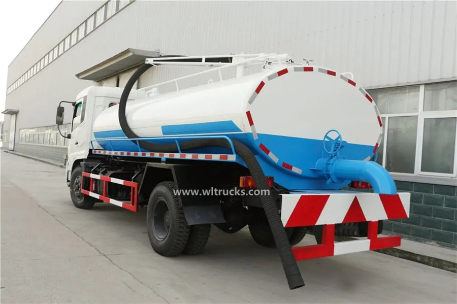 Dongfeng Kinrun 15m3 vacuum tank septic truck