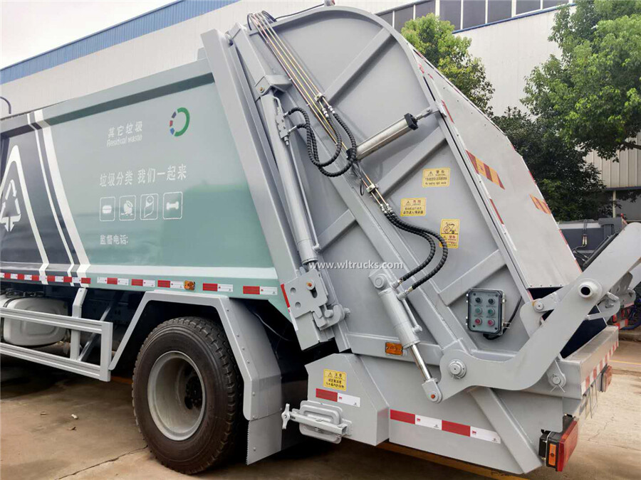 FAW 10-12 ton compactor rubbish collection truck