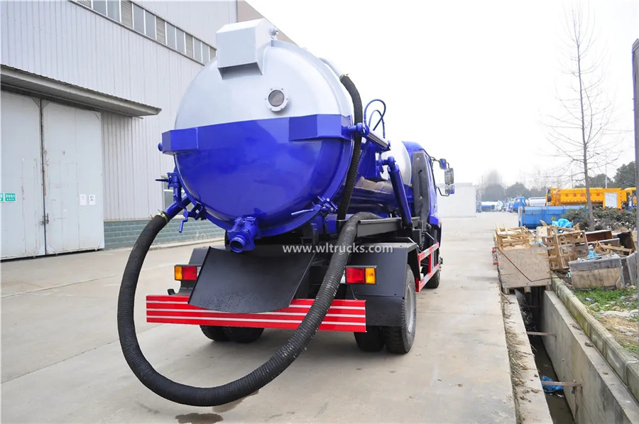 Forland 8cbm excrement suction truck