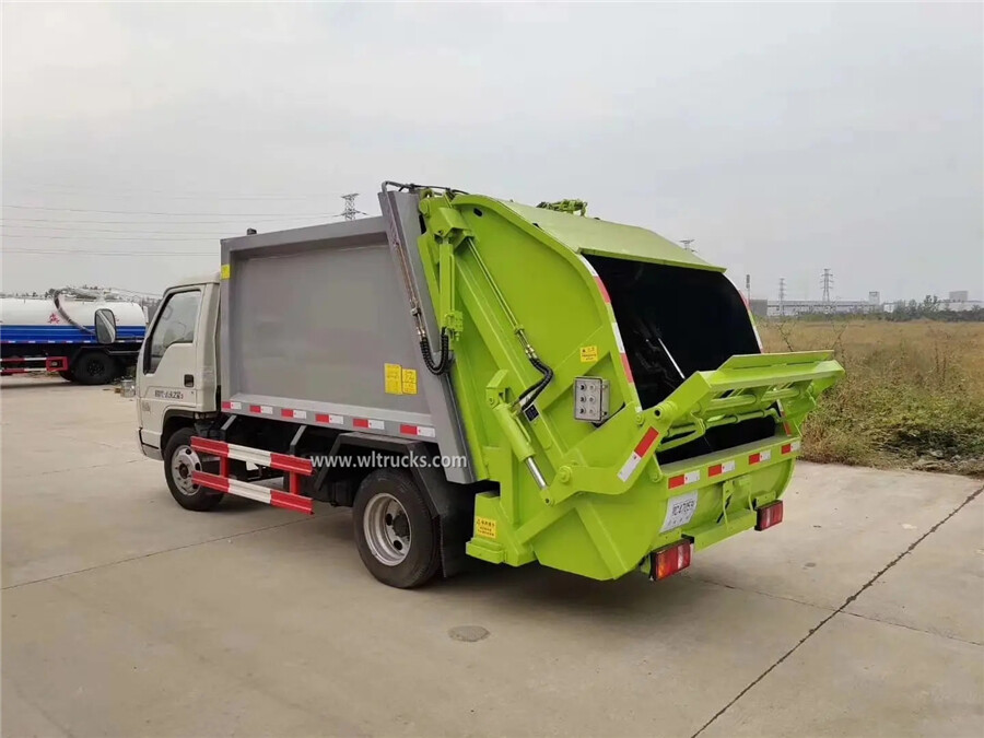 Foton 3 ton mini refuse compactor truck