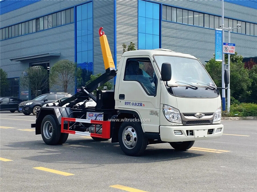 Foton 4cbm lifting garbage truck