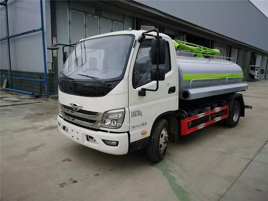 Foton 5000 liters toilet disposal truck