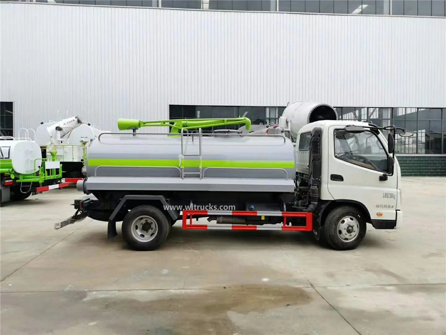 Foton 5m3 excrement suction truck