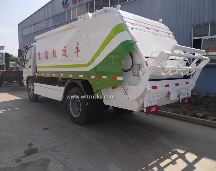 Foton 8 ton compactor rubbish collection truck