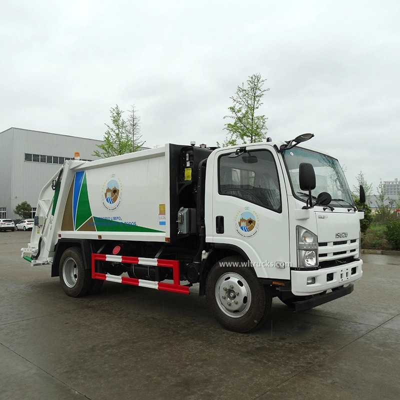 ISUZU ELF 8ton compactor rubbish collection truck