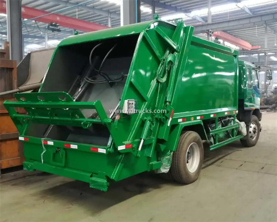 ISUZU FTR FVR 12 ton compactor rubbish collection truck