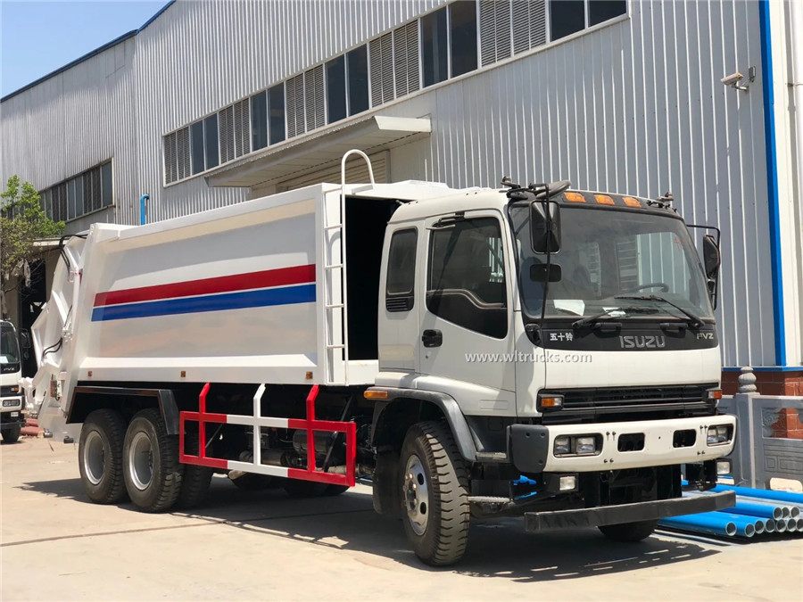 ISUZU FVZ 20M3 compactor waste collection truck