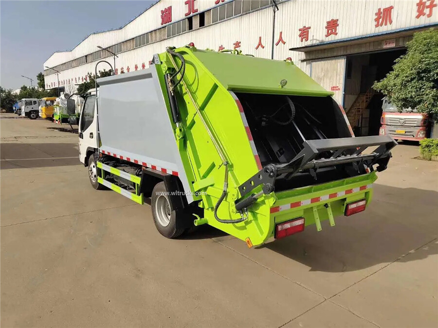 JAC 5 cubic meters compactor refuse truck