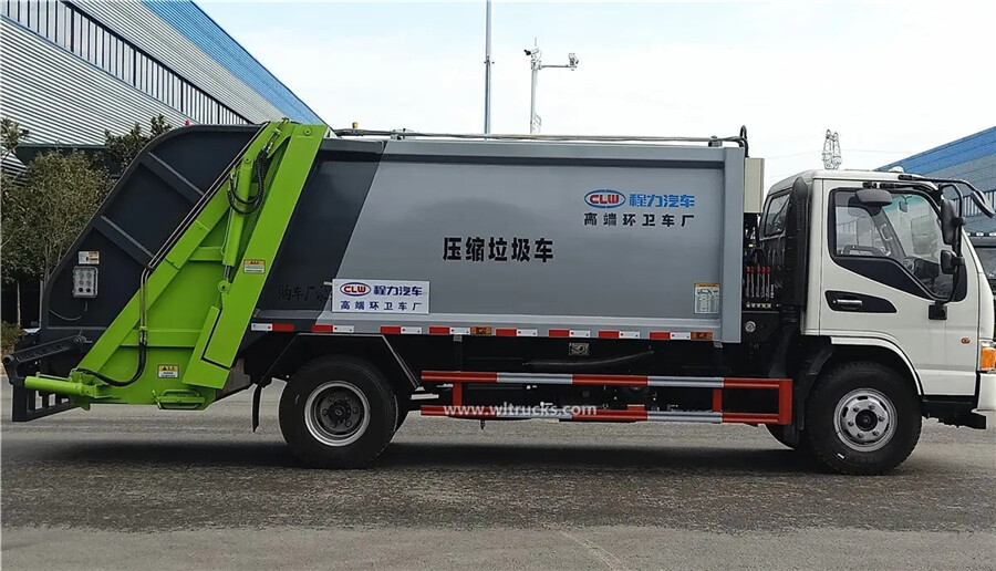 JAC 6 ton compactor refuse truck