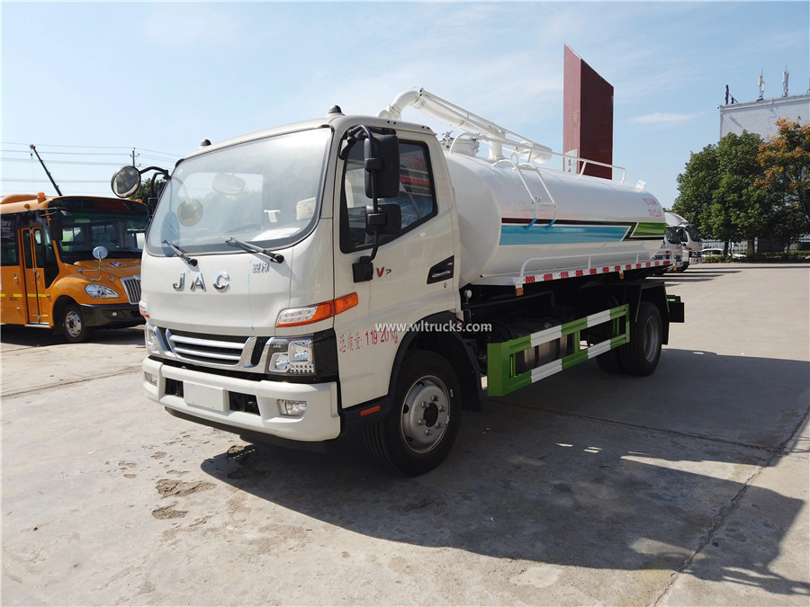 JAC 8000 liters septic tank truck