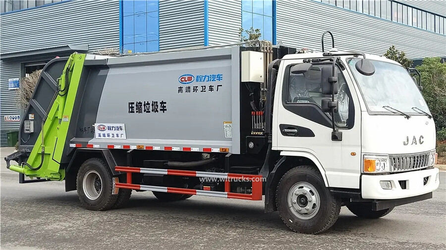 JAC 8000L compactor waste truck