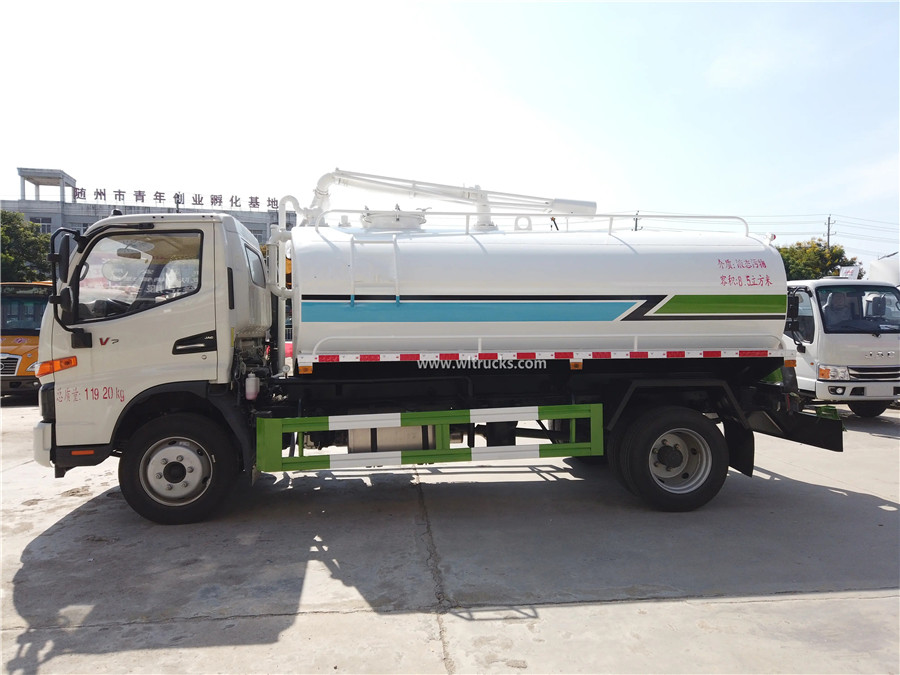 JAC 8000L fecal suction truck