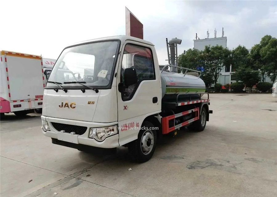 JAC mini 3000 liters septic truck