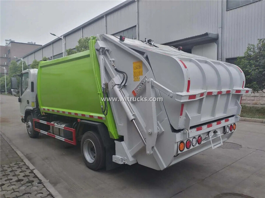 JAC shuailing 5000L compactor refuse recycle truck