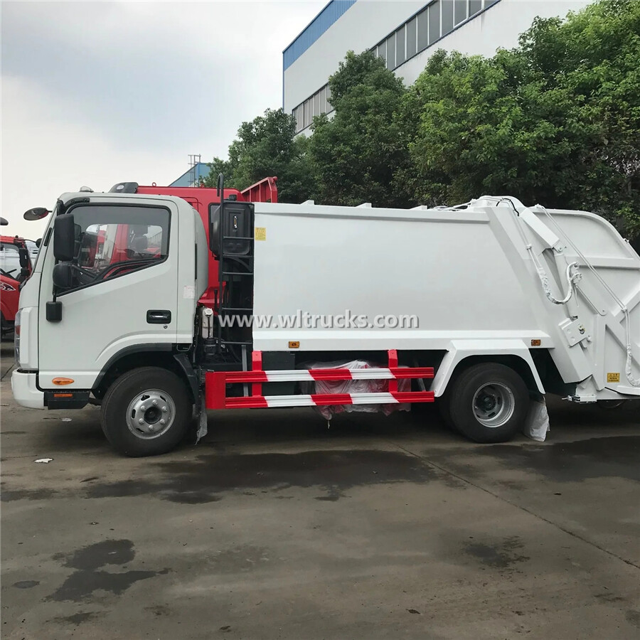 JAC shuailing 8cbm compactor garbage recycle truck
