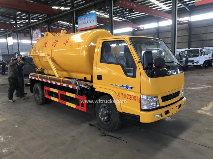 JMC 5cbm sewage suction trucks