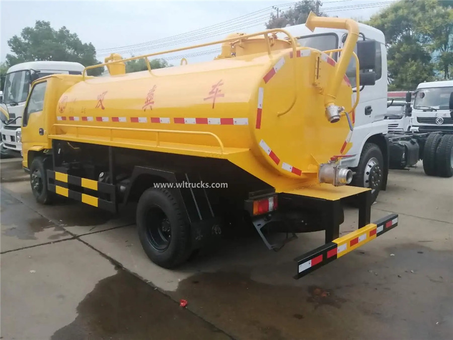 JMC 5cbm toilet vacuum truck