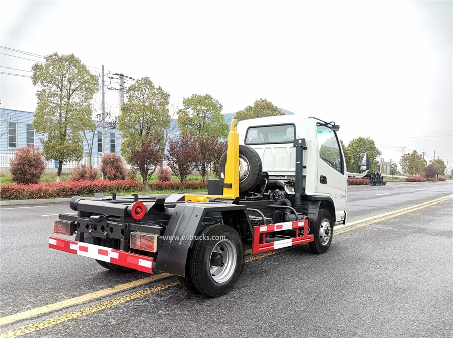 KAMA 4 cubic meters roll off hook lift garbage dump truck