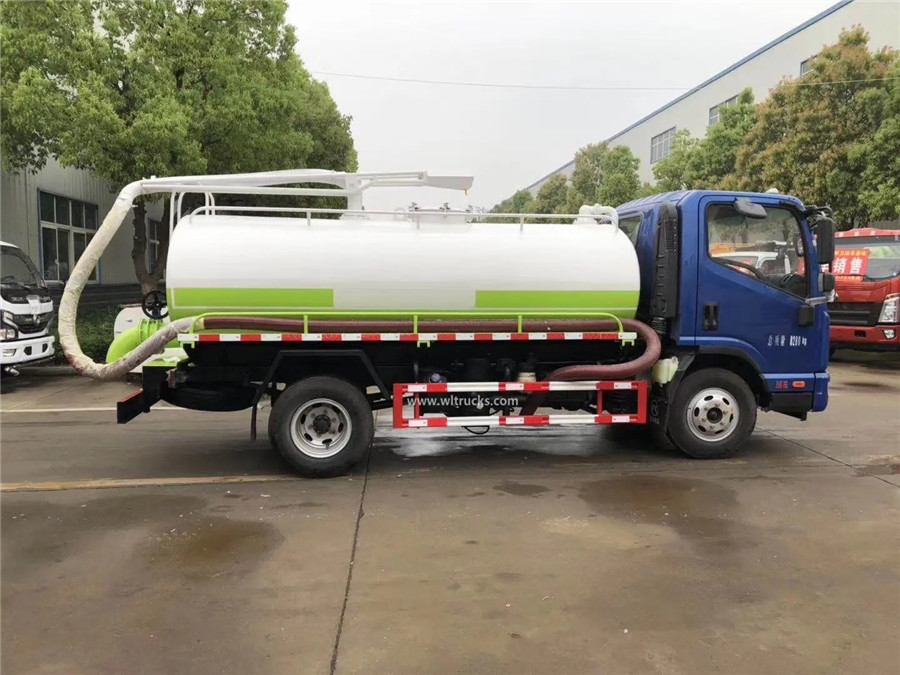 KAMA 6cbm excrement suction truckKAMA 6cbm excrement suction truck