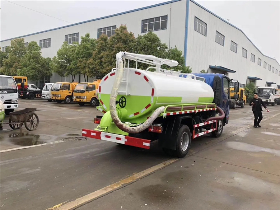 KAMA 6m3 toilet liquid tanker vehicle truck