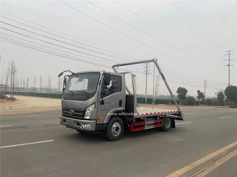 Korea Hyundai 5 ton swing arm garbage truck